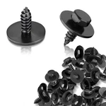 50pcs For Bmw Metal Car Body Fender Bumper Retainer Clips Screw Hex Head Washer. Fixed Price $12.99.
