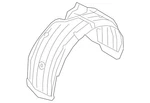 Genuine Mazda 3 2019-2025 Front Fender Liner Rh=passenger Side, Bden-56-130. Fixed Price $124.95.