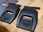 Teraflex 4808600 Transit Removeable Rear Mud Flap Kit For 18+ Jeep Wrangler Jl. Fixed Price $180.00.
