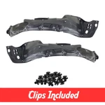 Front Left & Right Fender Liner Set W/ Clips For 2012 Honda Civic Sedan. Fixed Price $59.99.