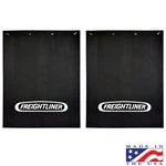 Freightliner Mud Flaps Poly-rubber 24 X 30 Logo (pair) Black. Fixed Price $80.00.