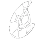 Genuine Subaru Splash Shield 26290fl000. Fixed Price $21.30.