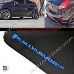 Rally Armor Ur Black Mud Flaps W/ Blue Logo For 2014-2019 Ford Fiesta St. Fixed Price $176.00.