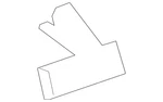 Genuine Ford Gravel Deflector Fa1z-5811398-a. Fixed Price $26.46.
