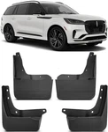 Genuine Set Splash Guards Mud Flaps For 2020-2026 Lincoln Aviator Black Label. Fixed Price $49.99.