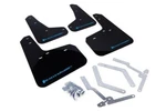Rally Armor Mf27 Ur Blk/nb Mud Flap Kit For 2013-19 Ford Focus Hatch. Fixed Price $164.00.
