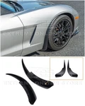 For 05-13 Corvette C6 Base Xl Extended Matte Black Front Splash Guard Mud Flaps. Fixed Price $3079.98.