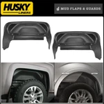 Husky Liners 79031 Rear Wheel Well Guards For Gmc Sierra 1500 2500 Hd 3500. Fixed Price $169.99.