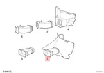 Genuine Bmw E30 316 316i 318i 320i 323i 325e Coupe Covering Left 51711916171. Fixed Price $127.27.