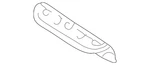 Genuine Toyota Fender Liner Pad 53851-02010. Fixed Price $35.41.