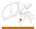 Gm Oem 18-24 Equinox-wheelhouse Liner Deflector 23157569. Fixed Price $23.51.
