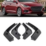 4pcs Front&rear Wheel Mud Flaps Splash Guards For Hyundai Accent Sedan 2018-2022. Fixed Price $32.88.