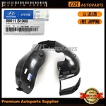 Genuine Front Fender Liner Left Lh For 2019-2020 Hyundai Santa Fe 86811-s1000. Fixed Price $66.49.