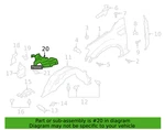 2019-2023 Ford Ranger Shield - (kb3z-16102-a). Fixed Price $12.00.