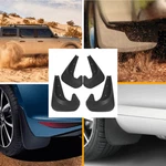 4 Pcs Front Rear Splash Mud Guards Flaps Fender Black With Screws Oxilam. Fixed Price $23.74.