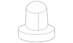 Genuine Nissan Deflector Grommet 76848-as500. Fixed Price $4.32.