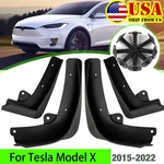4x Front Rear Splash Guards Mud Flaps Mudguards For Tesla Model X 2015-2022. Fixed Price $26.99.