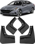 Genuine Front & Rear Splash Guards Mud Flaps For 2021-2023 Hyundai Elantra. Fixed Price $19.88.