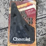 Vintage Chevrolet Logo Splash Guard Set New Sealed Usa By Power Flow Chevy. Fixed Price $29.80.