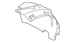 Genuine Infiniti Ex35 2008-2012 Rear Fender Liner, 63843-1ba0a. Fixed Price $56.95.