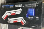 Black Automann 562.480 Mud Flap Hanger Kit Spring Loaded Semi Truck 45 Angle Usa. Fixed Price $159.76.