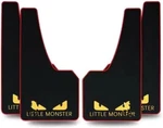 4 Pcs Soft Material Automotive Car Mud Flaps Universal Fit Black Splash Lm. Fixed Price $40.72.