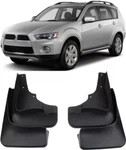New Molded Splash Guards Mud Flaps Fender For 2010-2012 Mitsubishi Outlander. Fixed Price $52.43.