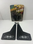 Vintage Groboski Chevrolet Splash Guards Front Or Rear 11 In X 7.75 Usa Vtg. Fixed Price $29.95.