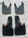 1995-2004 Toyota Tacoma Mud Flaps Splash Guards Front/rear Right Left W/brackets. Fixed Price $185.00.
