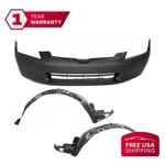 Bumper Covers Primed Front For 2003-2007 Honda Accord. Fixed Price $240.92.