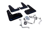 Rally Armor Ur Mud Flap Set For Subaru Impreza And Wrx/sti - Black With Blue. Fixed Price $192.50.
