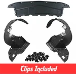 Fender Liner & Lower Engine Under Cover Set W/ Clips For 2012-2014 Versa Sedan. Fixed Price $86.99.