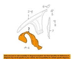 Cadillac Gm Oem Cts-front Fender Liner Inner Splash Shield Guard Right 25765934. Fixed Price $42.61.