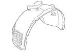 Genuine Bmw Fender Liner 51-71-7-436-637. Fixed Price $125.58.