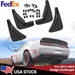 4pcs Splash Guards Mud Flaps Mudguard For 2015-23 Dodge Challenger Coupe 2-door. Fixed Price $19.00.