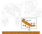 Ford Oem 13-16 Mkz Radiator Support Splash Shields-lower Shield Dp5z8310d. Fixed Price $311.67.