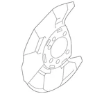 Genuine Subaru Splash Shield 26290fl000. Fixed Price $32.25.