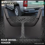 Fit For 2014-2016 Silverado Black Rear Mud Guards Splash Molded Set 2pcs. Fixed Price $30.08.