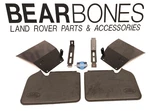 Discovery 2 Rear Mud Flap Brackets & Genuine Flaps Cax100210 Cax100200. Fixed Price $172.45.