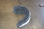 Maserati Granturismo, Grancabrio Lh, Rear Inner Fender Liner, Used, P/n 82216700. Fixed Price $100.00.