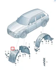 New Audi Rsq8 4mn Front Left Inner Fender Part 4m8821171b Original. Fixed Price $98.03.