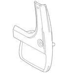 Genuine Toyota Mud Flap 76625-0e020. Fixed Price $52.54.