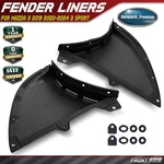 2pcs Front Pp Inner Fender Liners Splash Shield For Mazda 3 /3 Sport 2019-2024. Fixed Price $143.99.