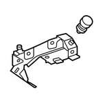 Genuine Mercedes-benz Oe Bracket, Fender 296-880-51-01. Fixed Price $50.46.