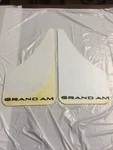 Nos Pontiac Grand Am Mudflaps Splash Guards Gm. Fixed Price $19.99.
