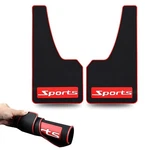 Soft Material Automotive Car Mud Flaps Universal Fit Black Splash Guards Rubb.... Fixed Price $23.83.