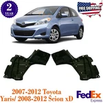 Engine Splash Shields Set For 2007-2012 Toyota Yaris/ 2008-2012 Scion Xd. Fixed Price $48.03.