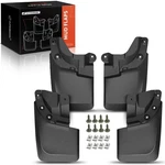 Toyota Tacoma Mud Flaps Black Custom Fit 4pcs No Drill Protection 2016-2023. Fixed Price $56.19.