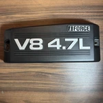 2001-2006 Toyota V8 4.7l Tundra Sequoia Intake Manifold Engie Name Plate Cover. Fixed Price $49.00.