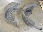 2003-2008 Range Rover L322 4.4l Pair Of Rear Wheel Arch Fender Liner. Fixed Price $129.00.